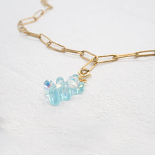 Load image into Gallery viewer, JELLY BABY LIGHT BLUE NECKLACE
