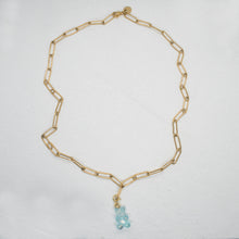 Load image into Gallery viewer, JELLY BABY LIGHT BLUE NECKLACE
