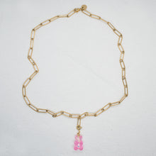 Load image into Gallery viewer, JELLY BABY PINK NECKLACE
