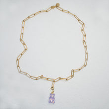 Load image into Gallery viewer, JELLY BABY LIGHT BLUE NECKLACE
