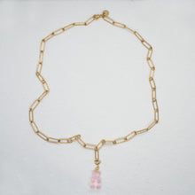 Load image into Gallery viewer, JELLY BABY PINK NECKLACE
