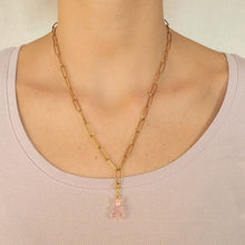 Load image into Gallery viewer, JELLY BABY LIGHT PINK NECKLACE
